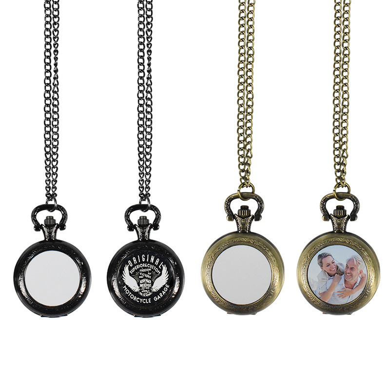 Jewelry For Watches - Kalung Liontin Jam Saku Logam Vintage
