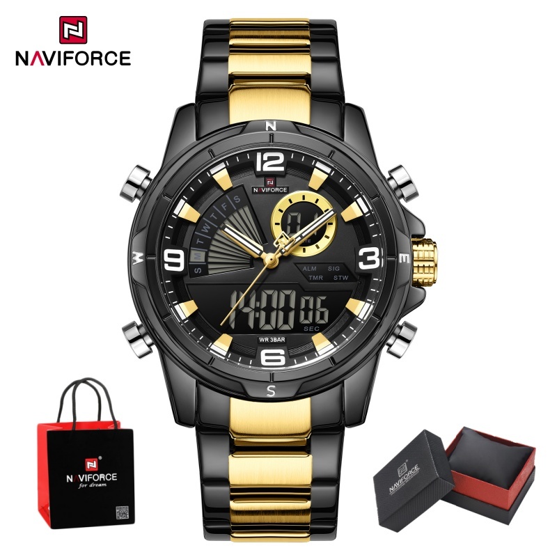 Jewelry For Watches - NAVIFORCE Jam Tangan Pria Dual Display
