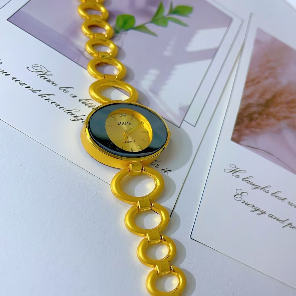 Jewelry For Watches - Jam Tangan Berlapis Emas 24K Amerika