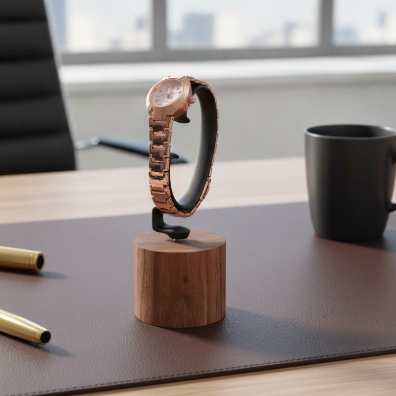 1PCS Penyangga Jam Tangan Kayu - Jewelry And Watches Inc ulasan dan harga