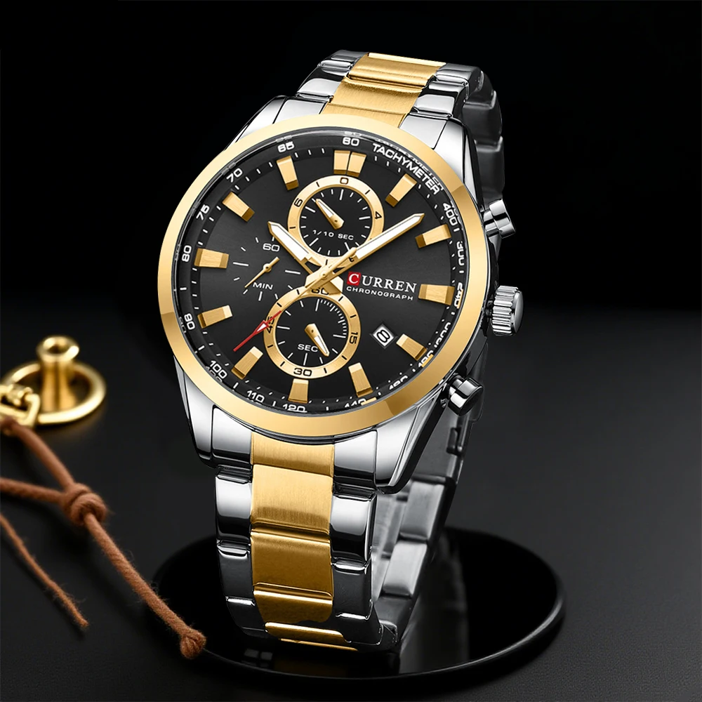 CURREN Jam Tangan Olahraga Chr - Jewelry For Watches ulasan dan harga