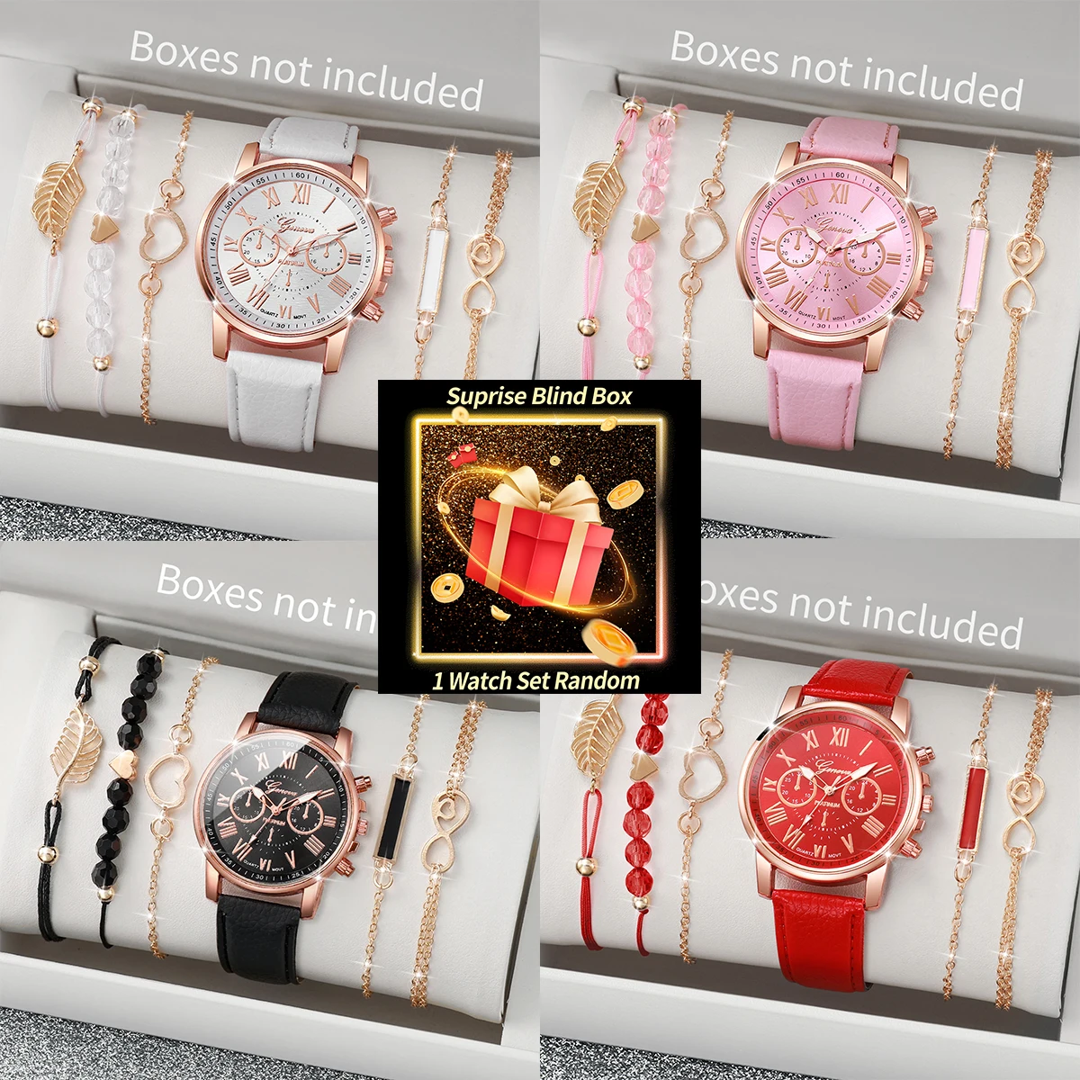 Set Jam Tangan Wanita Edisi Ke - Jewelry For Watches ulasan dan harga