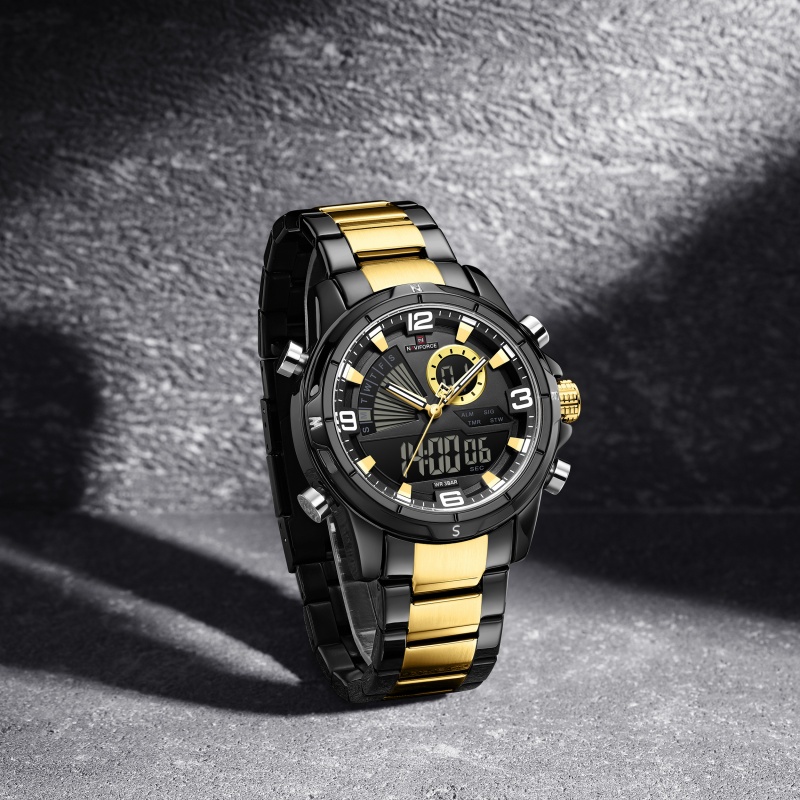 NAVIFORCE Jam Tangan Pria Dual - Jewelry For Watches ulasan dan harga